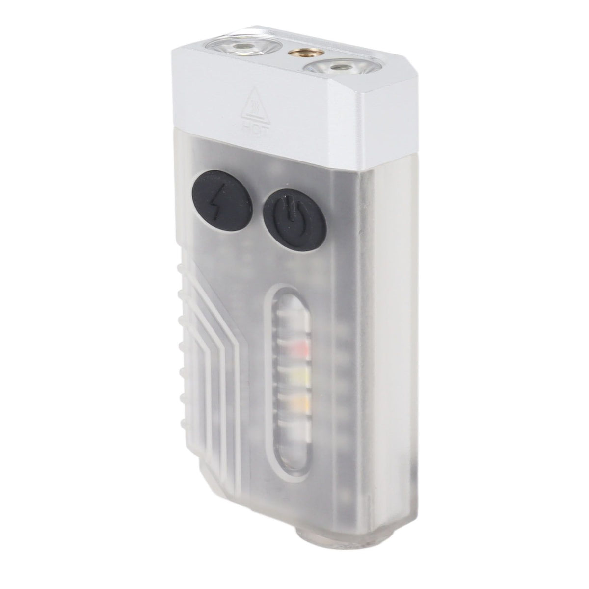 Keychain EDC Flashlight 3.7V 1000mAh IP65 365nm Rechargeable Mini Keychain Light for Walking Searching Emergencies