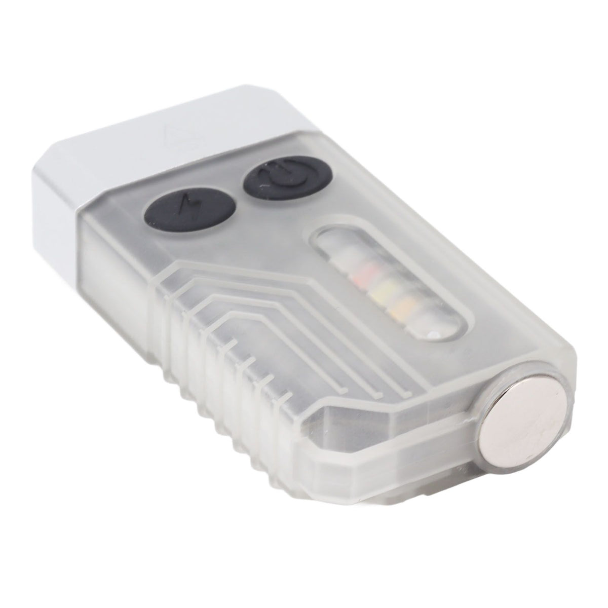 Keychain EDC Flashlight 3.7V 1000mAh IP65 365nm Rechargeable Mini Keychain Light for Walking Searching Emergencies