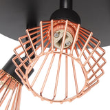3 Light Fixtures Ceiling Mount Matte Black G9 Bulb Sockets Multi Directional Rotating Light for Farmhouse Hallway 85‑265V - Extra Image