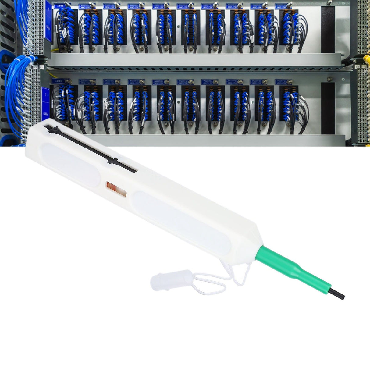 2.5mm Fiber Optic Cleaner Fiber Optic Cleaning Pen Cleans SC/ST/FC 2.5mm Adapters Ferrules with Over 800 Cleans