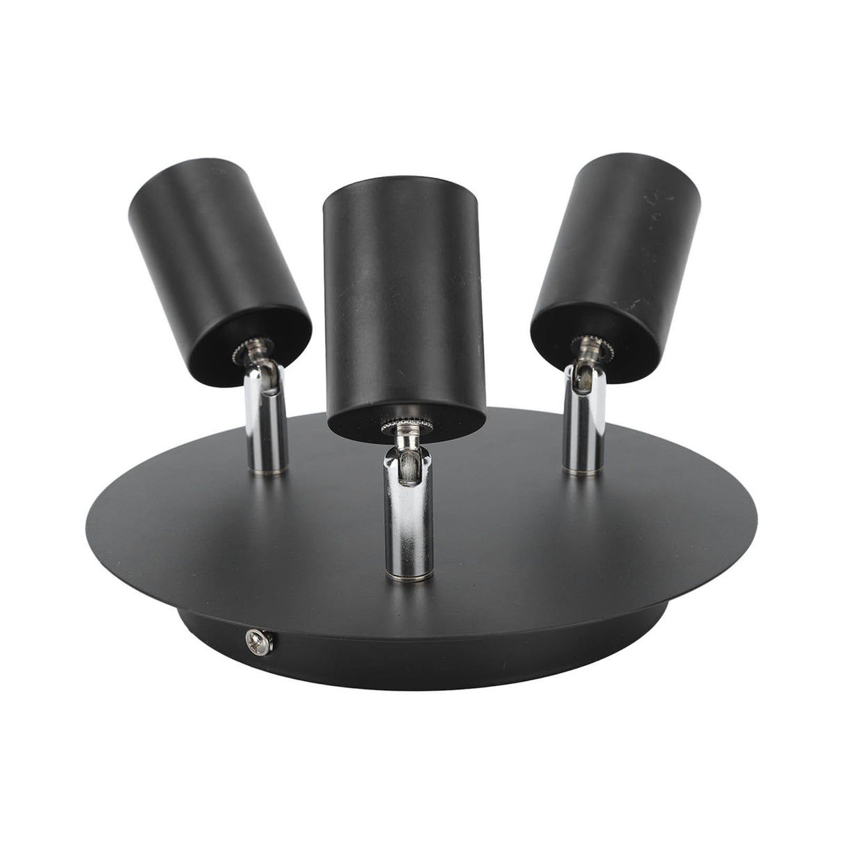 Ceiling Spotlight Holder 3 Head Rotating Lamp Base Ceiling Lamp Holder E27 Track Light Holder for Kitchen Bedroom 85‑265V