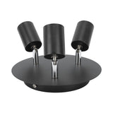Ceiling Spotlight Holder 3 Head Rotating Lamp Base Ceiling Lamp Holder E27 Track Light Holder for Kitchen Bedroom 85‑265V - Extra Image