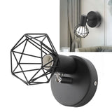 Adjustable Lamp Holder Industrial Black E14 Wall Mounted Light Bulb Holder for Bedside Reading Study Light - Extra Image