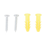 Flush Mount Ceiling Track Light Holder 2 Light Rotating Adjustable Lampholder for E27 Bulb LED Bulbs