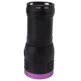 365nm Flashlight Aluminium Alloy USB Type C 60W UV 365nm Light Flashlight for Cat Urine Detection Dry Stains Detection - Side View