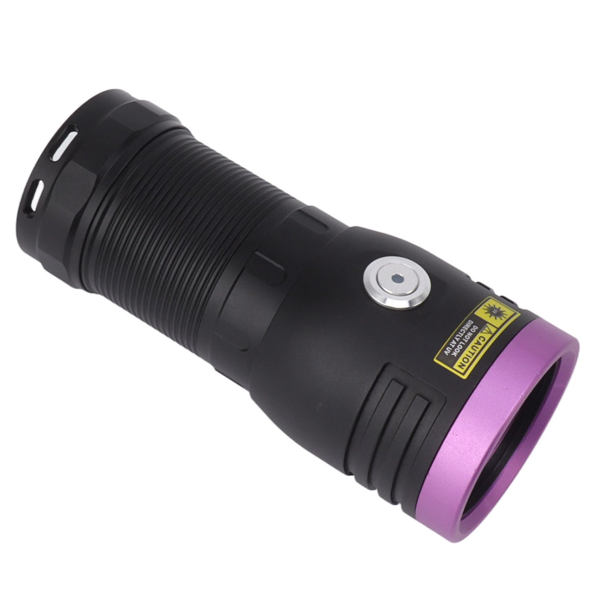 365nm Flashlight Aluminium Alloy USB Type C 60W UV 365nm Light Flashlight for Cat Urine Detection Dry Stains Detection