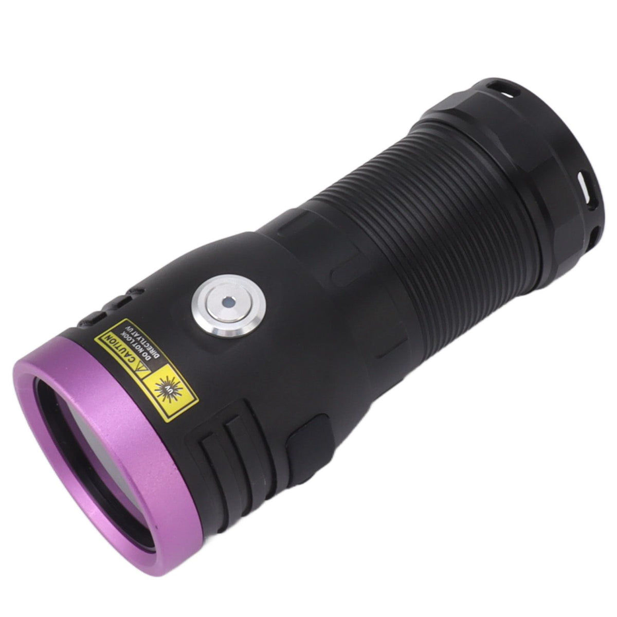 365nm Flashlight Aluminium Alloy USB Type C 60W UV 365nm Light Flashlight for Cat Urine Detection Dry Stains Detection