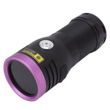 365nm Flashlight Aluminium Alloy USB Type C 60W UV 365nm Light Flashlight for Cat Urine Detection Dry Stains Detection