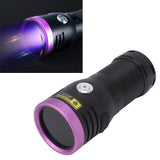 365nm Flashlight Aluminium Alloy USB Type C 60W UV 365nm Light Flashlight for Cat Urine Detection Dry Stains Detection