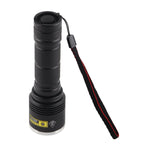 UV Flashlight LED 365nm Blacklight Torch Aluminium Alloy Shell Ultraviolet Flashlight 40W 1800mW