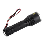 UV Flashlight LED 365nm Blacklight Torch Aluminium Alloy Shell Ultraviolet Flashlight 40W 1800mW - Top-Down View
