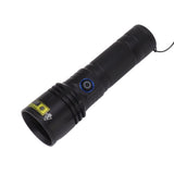 SV50 20W 365nm Flashlight Rechargeable Blacklight Flashlight for Detecting Forged Documents Amber Jewelry Pet Urine Stain - Side View