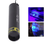 3W 365nm Small UV Flashlight USB Rechargeable Led Ultraviolet Flashlight Pet Urine Detector for Dog Cat Urine Dry Stains - Extra Image