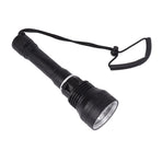 IPX8 Waterproof Diving Flashlight 100000lm Professional 100m Underwater Bright Submarine Light Flashlight Torch