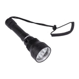 IPX8 Waterproof Diving Flashlight 100000lm Professional 100m Underwater Bright Submarine Light Flashlight Torch - 45-Degree Angle