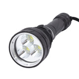 IPX8 Waterproof Diving Flashlight 100000lm Professional 100m Underwater Bright Submarine Light Flashlight Torch