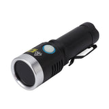20W 365nm Led Ultraviolet Flashlight USB Rechargeable UV Flashlight Pet Urine Detector Light for Dog Cat Dry Stains Resin Curing - 45-Degree Angle