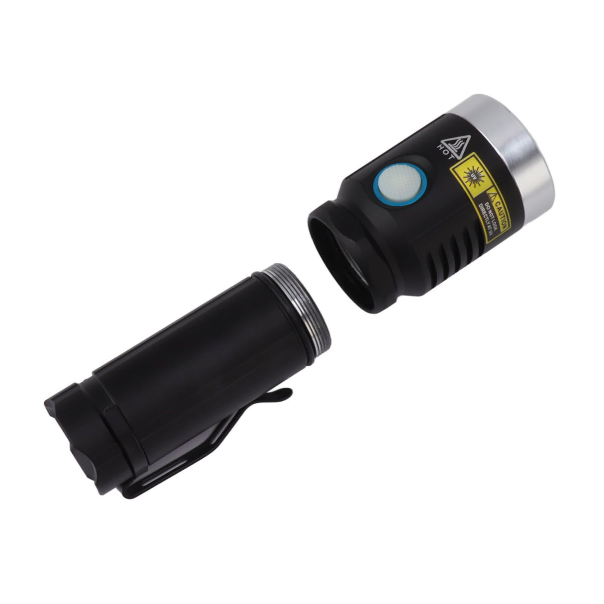 20W 365nm Led Ultraviolet Flashlight USB Rechargeable UV Flashlight Pet Urine Detector Light for Dog Cat Dry Stains Resin Curing