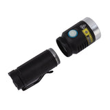 20W 365nm Led Ultraviolet Flashlight USB Rechargeable UV Flashlight Pet Urine Detector Light for Dog Cat Dry Stains Resin Curing - Rear View