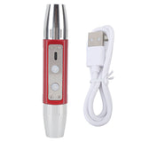 Jade Flashlight Jade Appraisal Light Detector Lamp USB Rechargeable Jewelry Identification Torch Dual Head 4 Light Sources KX4