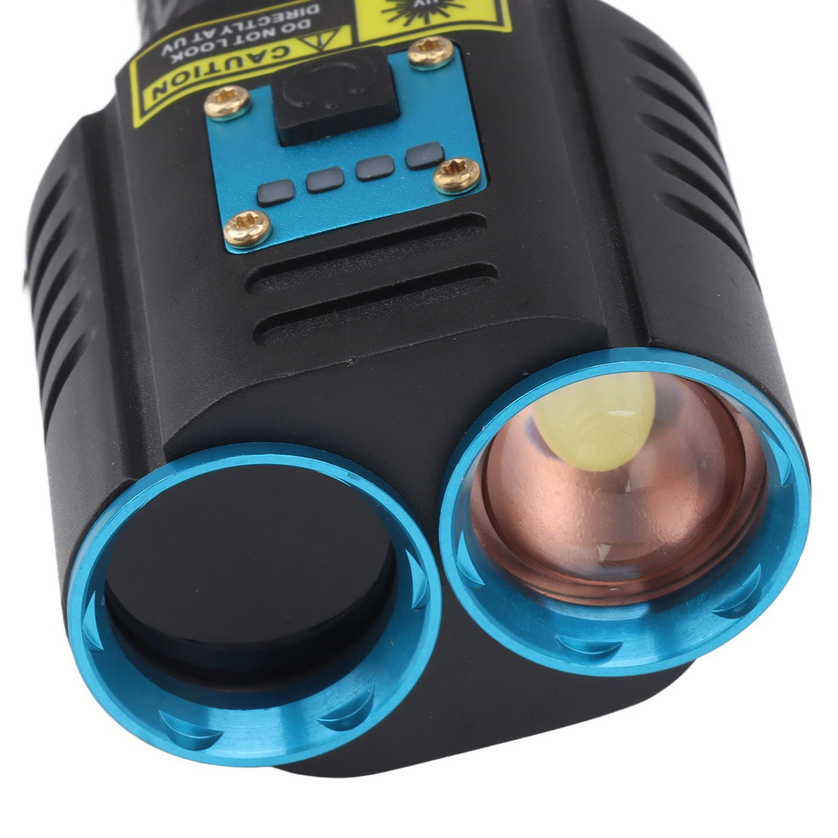 365nm UV Flashlight 2 in 1 LED White and Ultraviolet Light USB Rechargeable Pet Urine Detector for Resin Curing Fishing Minerals Scorpion
