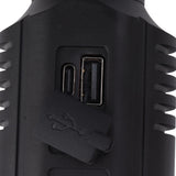 365nm UV Flashlight 2 in 1 LED White and Ultraviolet Light USB Rechargeable Pet Urine Detector for Resin Curing Fishing Minerals Scorpion