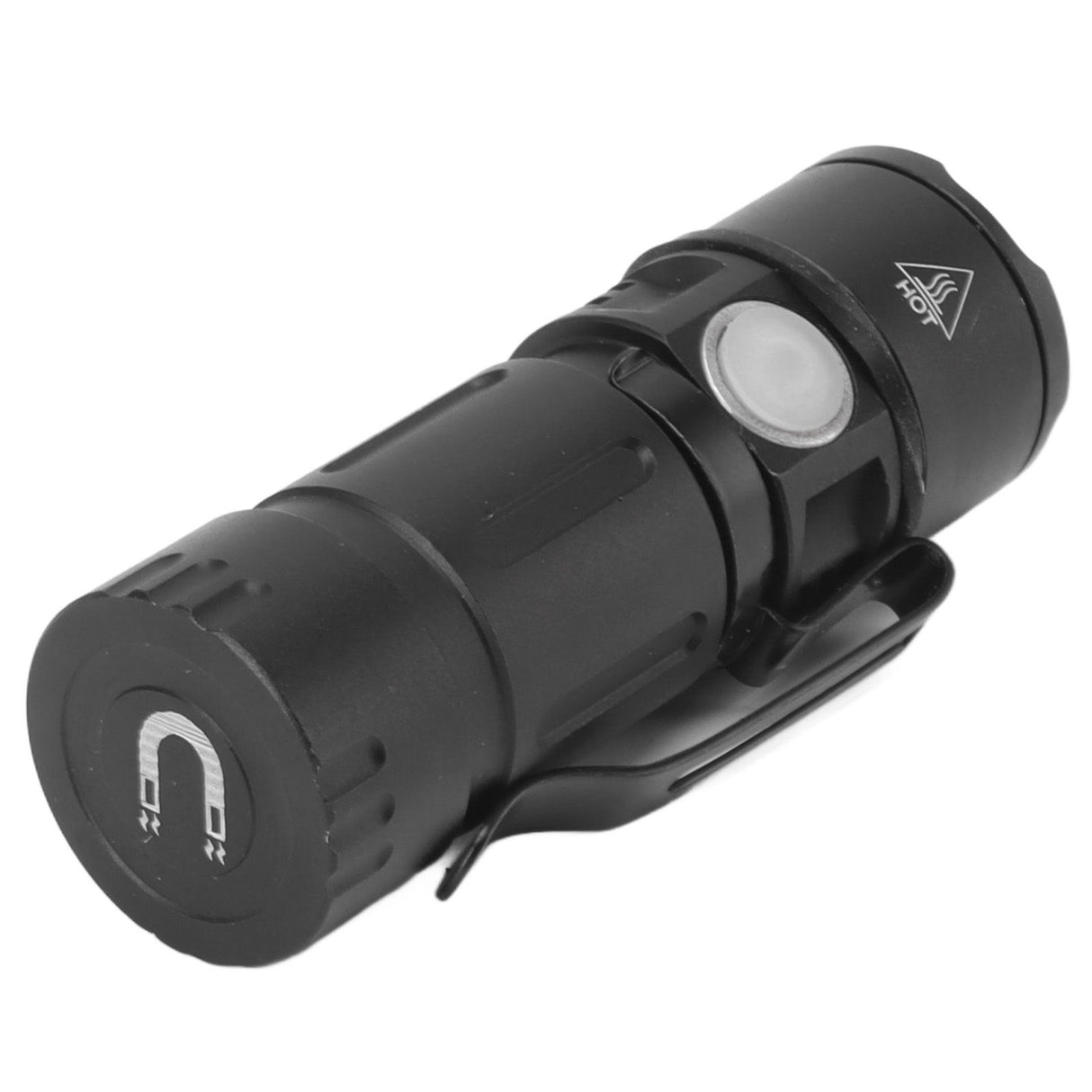 Small Flashlight USB Rechargeable 5 Modes 1000LM Waterproof Compact Mini Pocket Sized EDC Flashlight for Outdoor