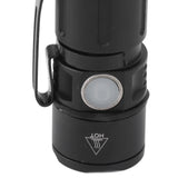 Small Flashlight USB Rechargeable 5 Modes 1000LM Waterproof Compact Mini Pocket Sized EDC Flashlight for Outdoor