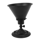Adjustable Wall Lamp Holder Adjustable Black 85‑265V 60W Wall Light Fixture Holder for E27 E26 Light Bulbs - Front View