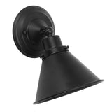 Adjustable Wall Lamp Holder Adjustable Black 85‑265V 60W Wall Light Fixture Holder for E27 E26 Light Bulbs