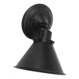 Adjustable Wall Lamp Holder Adjustable Black 85‑265V 60W Wall Light Fixture Holder for E27 E26 Light Bulbs