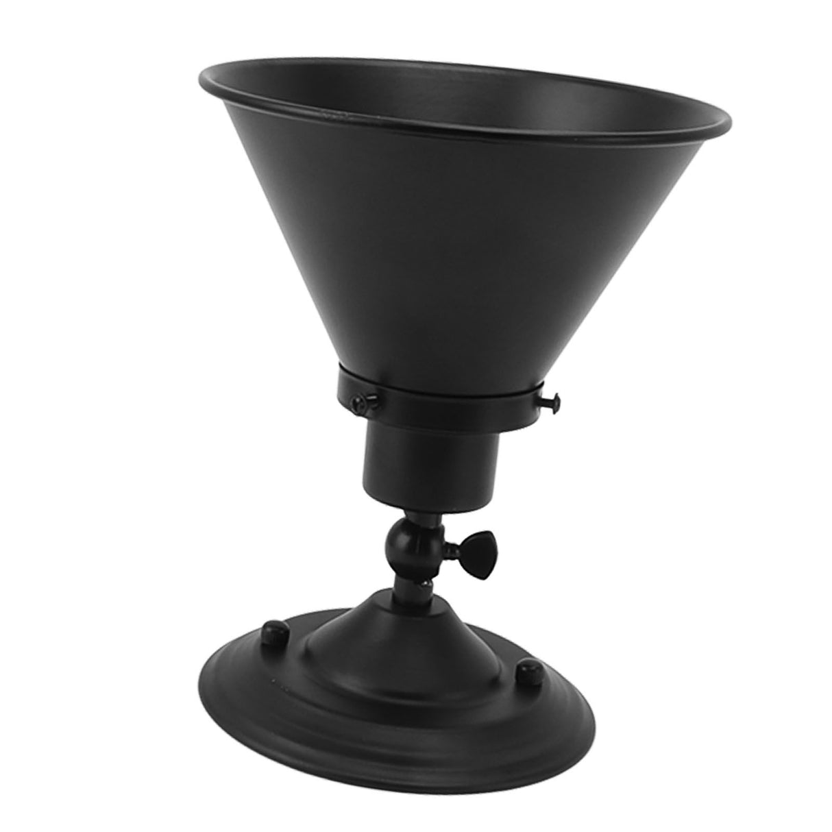 Adjustable Wall Lamp Holder Adjustable Black 85‑265V 60W Wall Light Fixture Holder for E27 E26 Light Bulbs