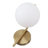 Glass Wall Sconce Indoor Wall Sconce Golden E27 E26 Wall Lamp Holder 85‑265V for Bedroom - 45-Degree Angle
