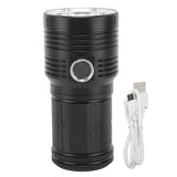 Strong Light Flashlight 10000LM 300‑500 Meters LED 4 Modes Rechargeable Handheld Camping Light for Cycling Fishing