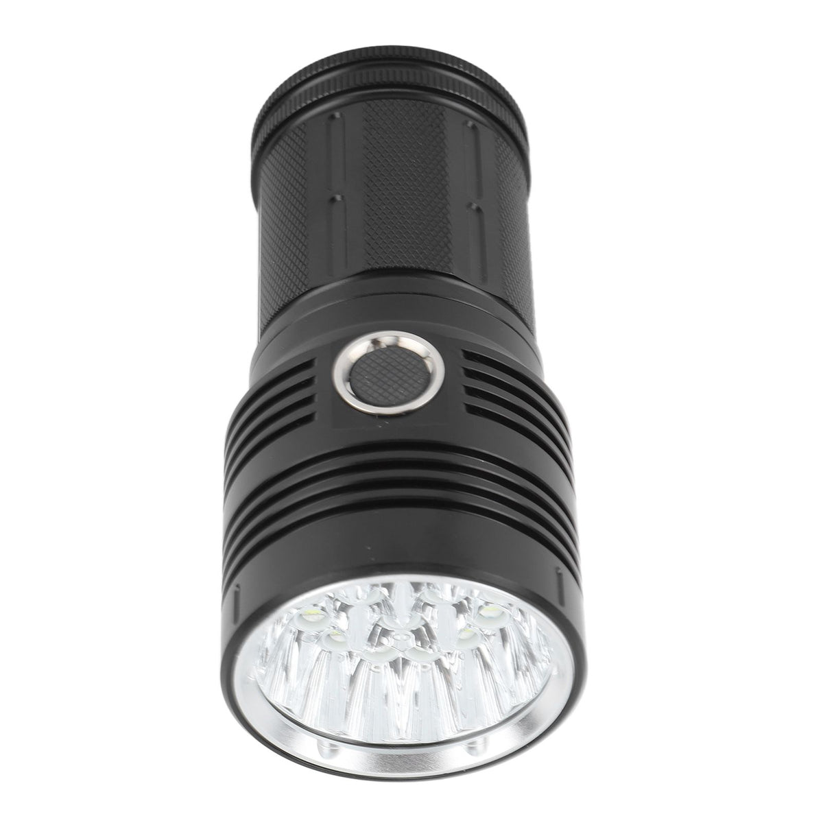 Strong Light Flashlight 10000LM 300‑500 Meters LED 4 Modes Rechargeable Handheld Camping Light for Cycling Fishing