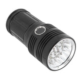 Strong Light Flashlight 10000LM 300‑500 Meters LED 4 Modes Rechargeable Handheld Camping Light for Cycling Fishing