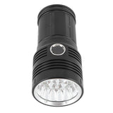 Strong Light Flashlight 10000LM 300‑500 Meters LED 4 Modes Rechargeable Handheld Camping Light for Cycling Fishing