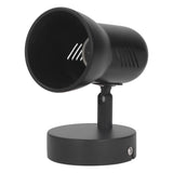 Wall Light Bulb Holder E26 Rotatable Matte Black Easy Installation Wall Mounted Bulb Socket for Bedroom Office 85‑265V - Top-Down View