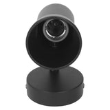 Wall Light Bulb Holder E26 Rotatable Matte Black Easy Installation Wall Mounted Bulb Socket for Bedroom Office 85‑265V - 45-Degree Angle