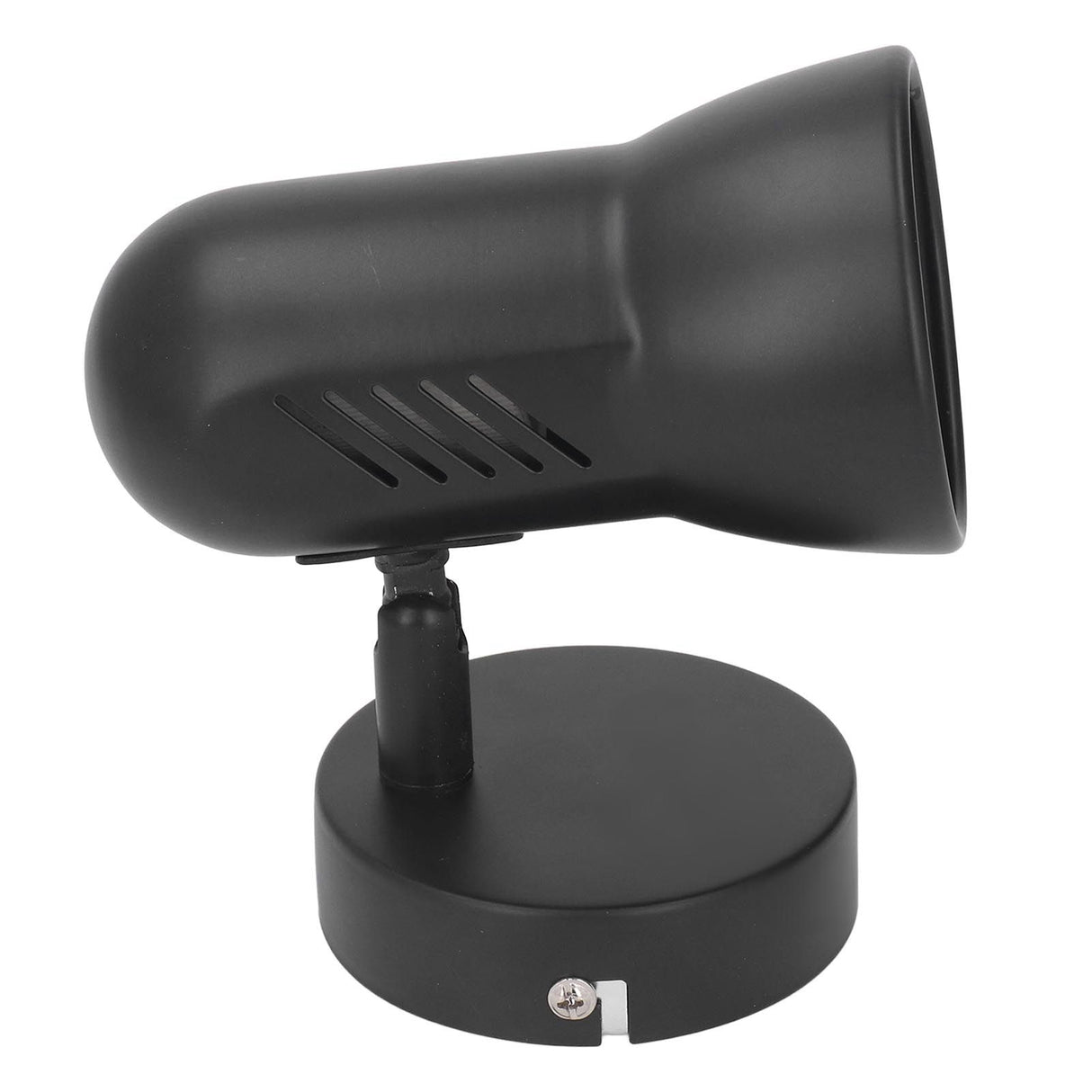 Wall Light Bulb Holder E26 Rotatable Matte Black Easy Installation Wall Mounted Bulb Socket for Bedroom Office 85‑265V