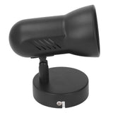 Wall Light Bulb Holder E26 Rotatable Matte Black Easy Installation Wall Mounted Bulb Socket for Bedroom Office 85‑265V - Extra Image