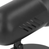 Wall Light Bulb Holder E26 Rotatable Matte Black Easy Installation Wall Mounted Bulb Socket for Bedroom Office 85‑265V