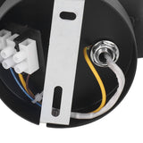 Wall Light Bulb Holder E26 Rotatable Matte Black Easy Installation Wall Mounted Bulb Socket for Bedroom Office 85‑265V - Extra Image
