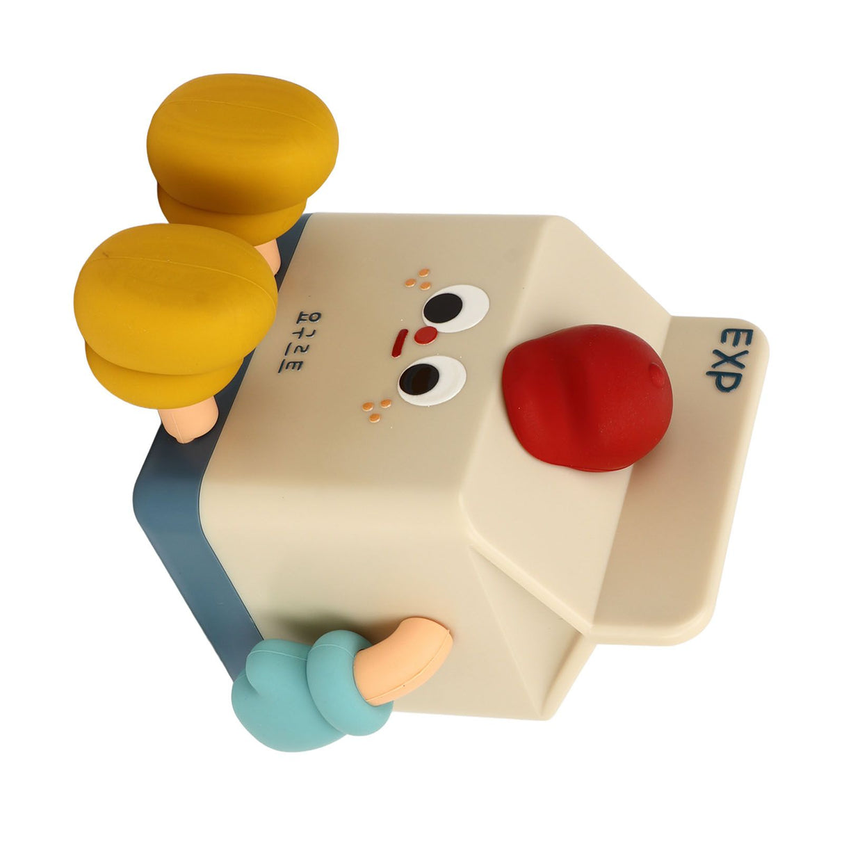 Milk Box Night Lamp Rechargeable LED Night Light Timing Bedside Light for Home Bedroom