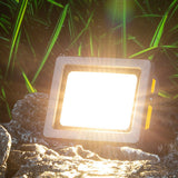 LED Work Light with Hanging Hook 7 Modes Portable 24LED Floodlight Searchlight Camping Lamp for Mining