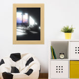 LED Decorative Light Painting USB 5V 3 Lighting Modes Press Japanese Anime Mountains Rivers Pattern Light Art Painting for Bedroom Office S - Extra Image
