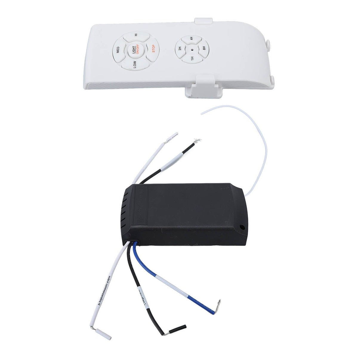 Universal Ceiling Fan Remote Control Kit Wireless Ceiling Fan Light Remote Control Kit English Version 85‑240V