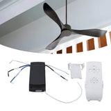 Universal Ceiling Fan Remote Control Kit Wireless Ceiling Fan Light Remote Control Kit English Version 85‑240V