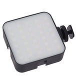 Mini Fill Light 900LM White Light RGB Color Temperature Portable LED Phone Light for Livestreaming Video Conference - Top-Down View