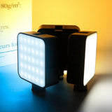 Mini Fill Light 900LM White Light RGB Color Temperature Portable LED Phone Light for Livestreaming Video Conference - Extra Image
